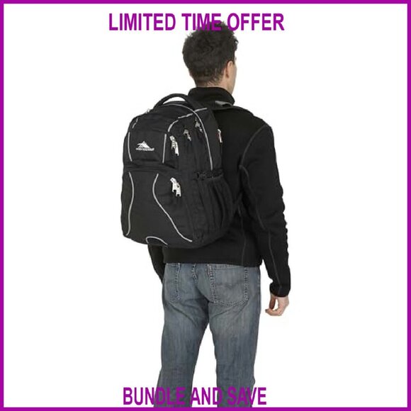 Large Laptop Backpack with Airflow Padding, 17-Inch Sleeve, Multiple Pockets main image 5